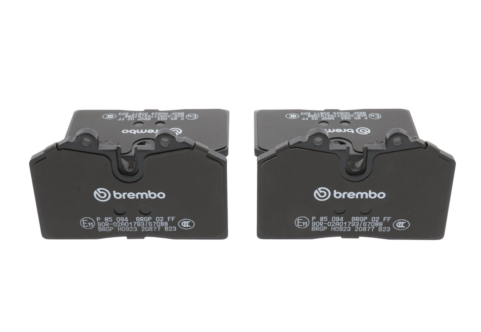PRIME Low-Met Front Disc Brake Pad Set - P85094_14