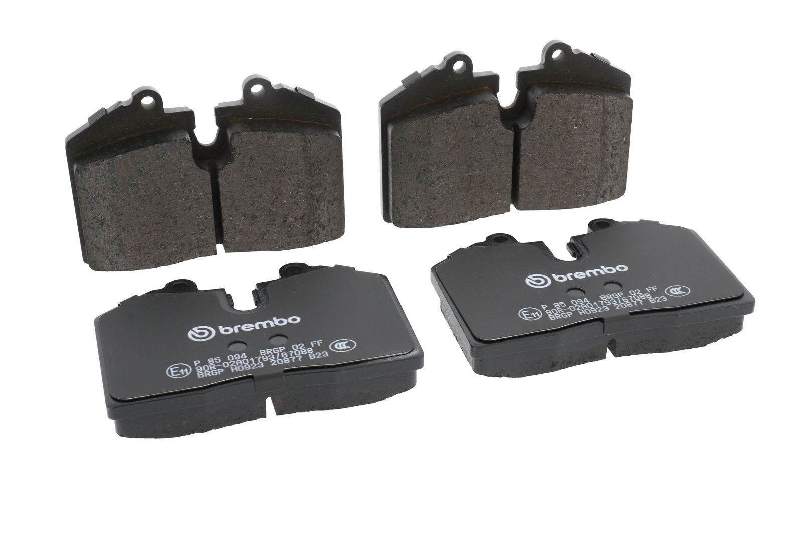 PRIME Low-Met Front Disc Brake Pad Set - P85094_25