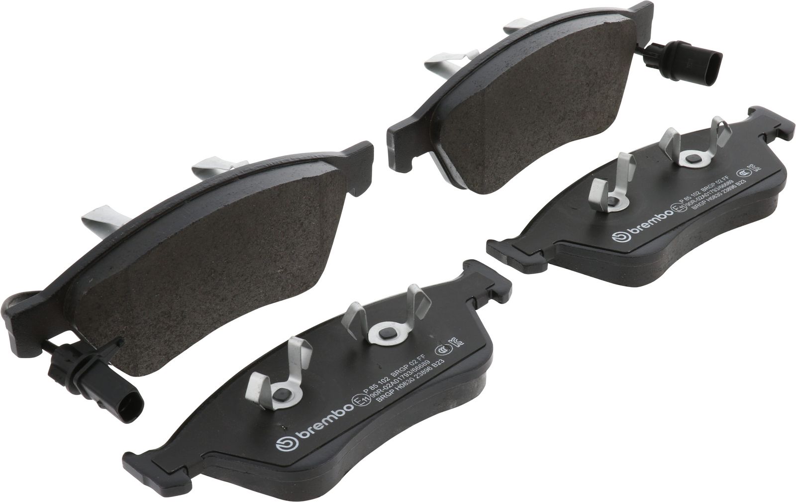 PRIME Low-Met Front Disc Brake Pad Set - P85102_02