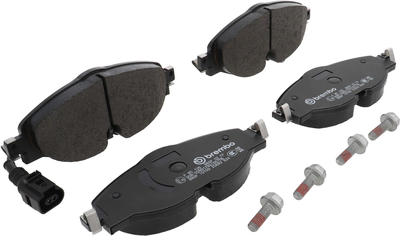PRIME Low-Met Front Disc Brake Pad Set - P85126_02