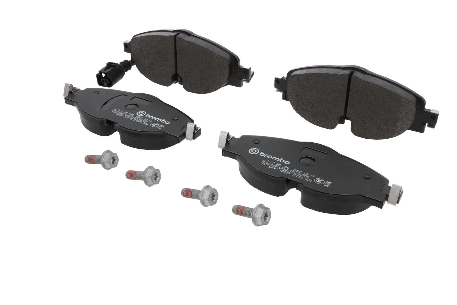 PRIME Low-Met Front Disc Brake Pad Set - P85126_04