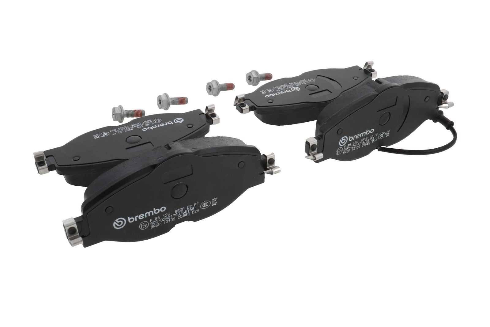 PRIME Low-Met Front Disc Brake Pad Set - P85126_12