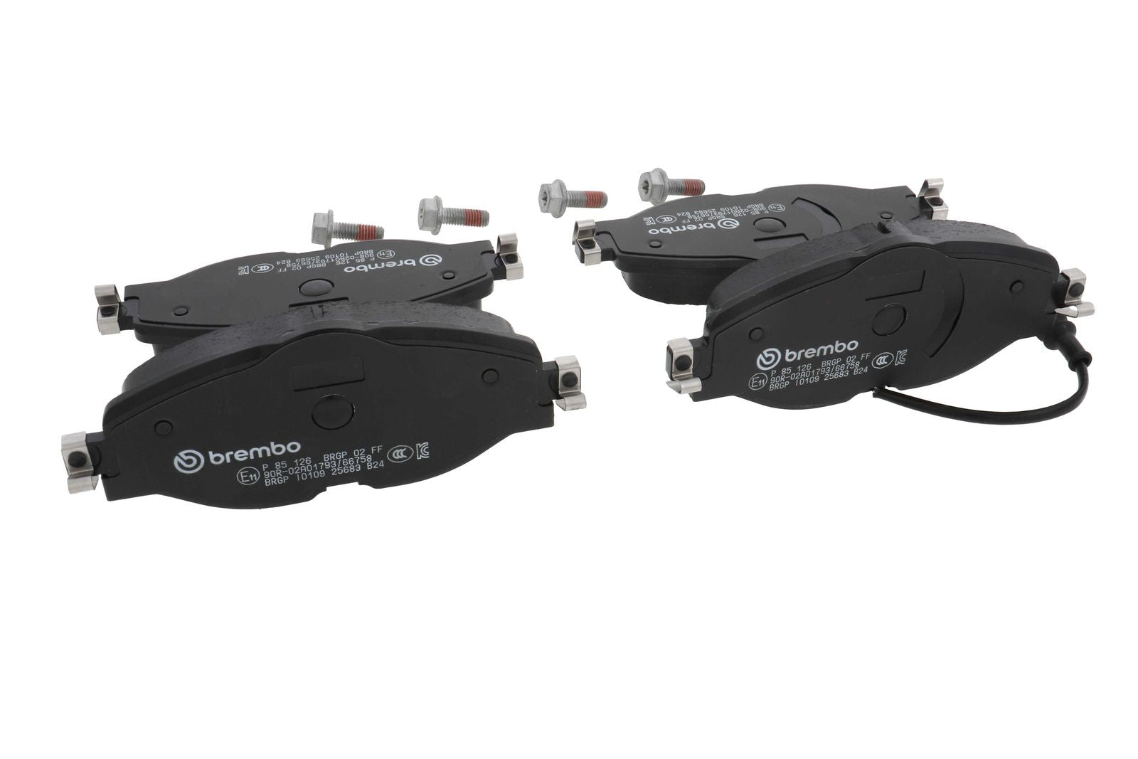 PRIME Low-Met Front Disc Brake Pad Set - P85126_13