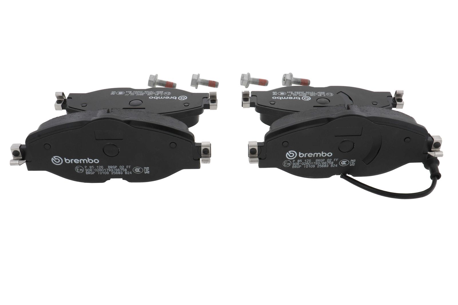PRIME Low-Met Front Disc Brake Pad Set - P85126_14
