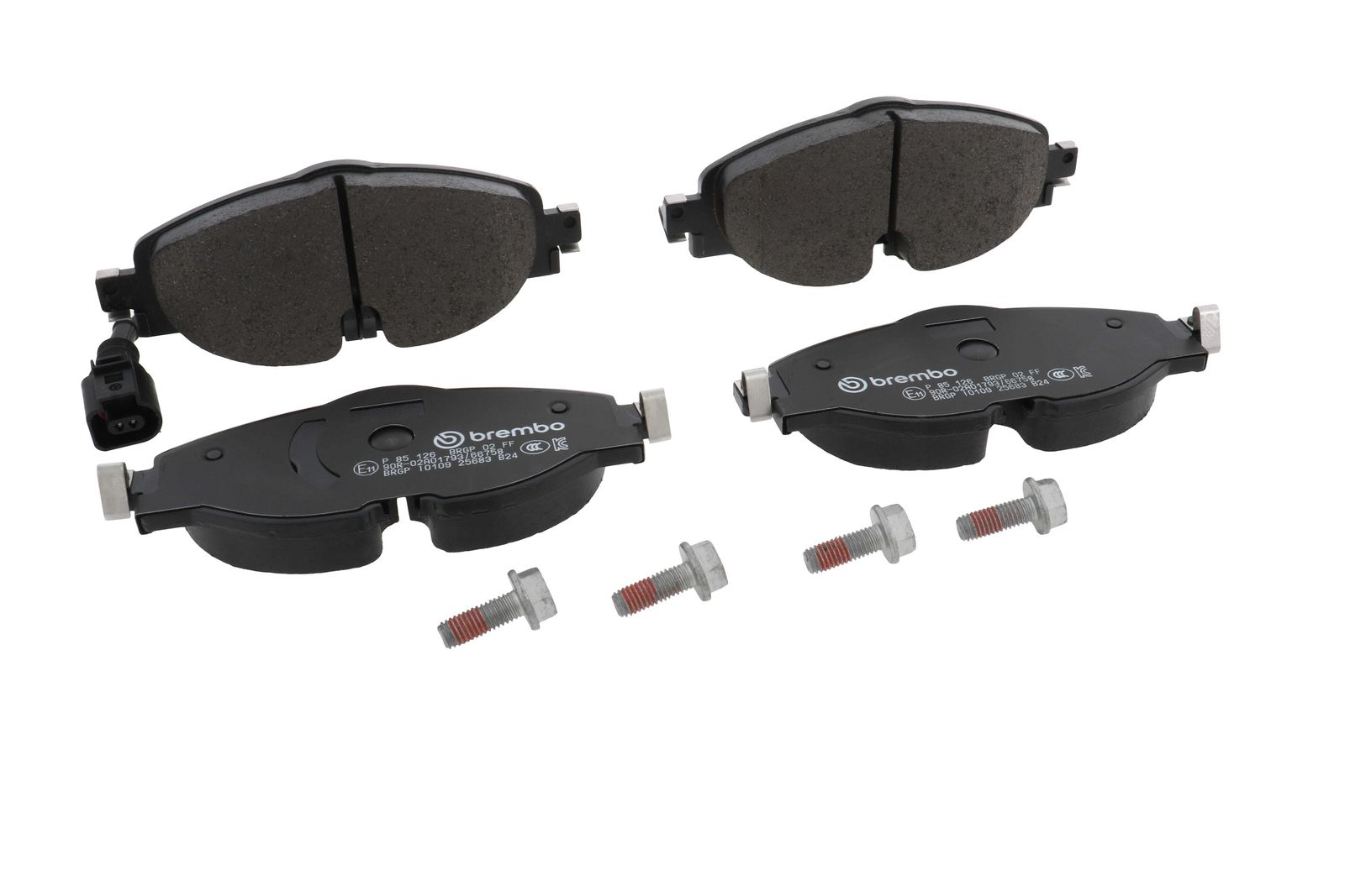 PRIME Low-Met Front Disc Brake Pad Set - P85126_25