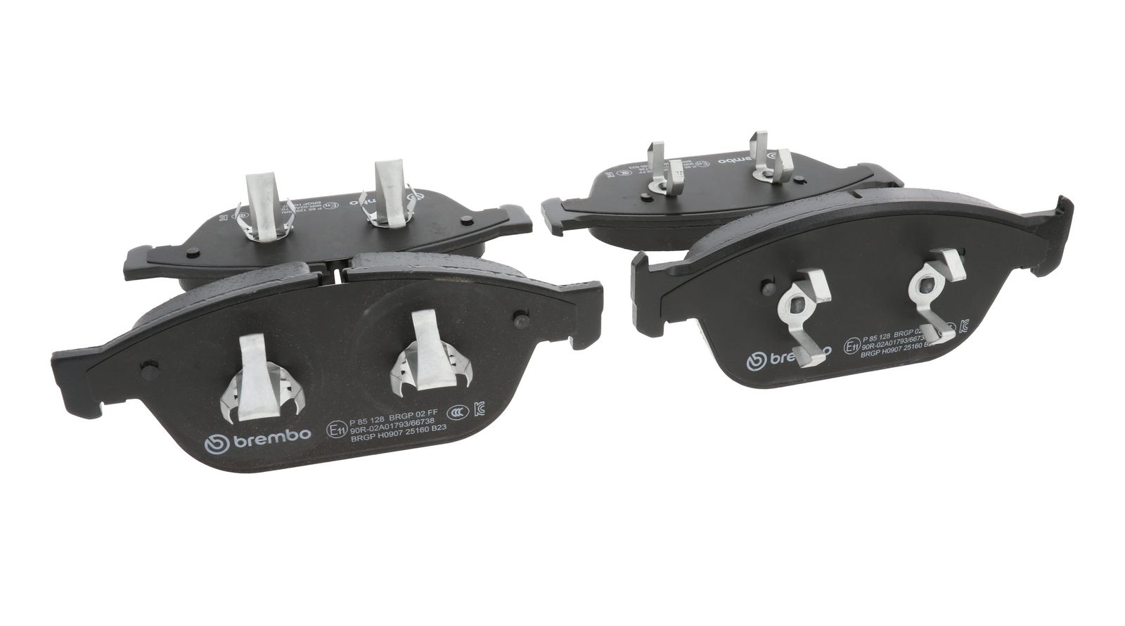 PRIME Low-Met Front Disc Brake Pad Set - P85128_14
