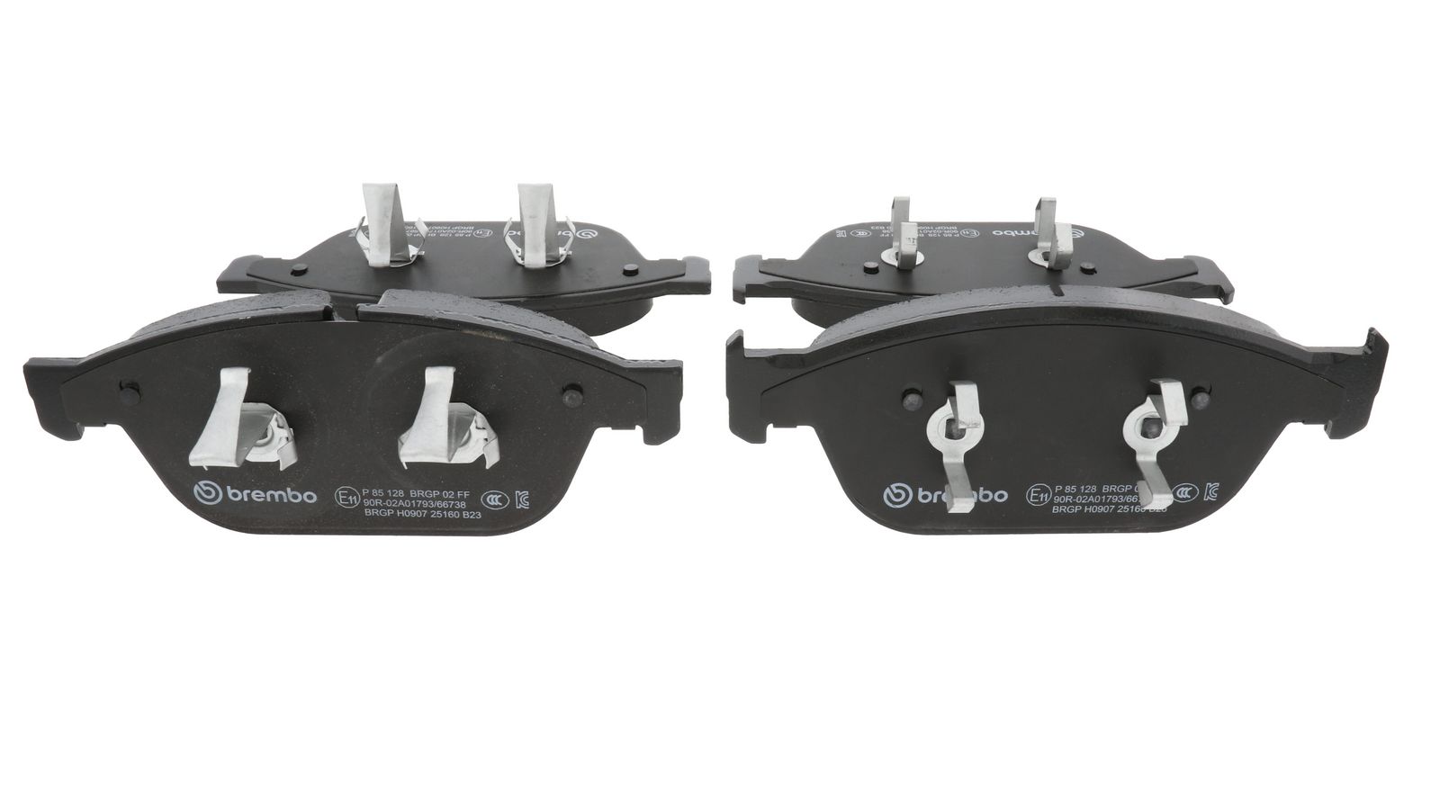PRIME Low-Met Front Disc Brake Pad Set - P85128_15