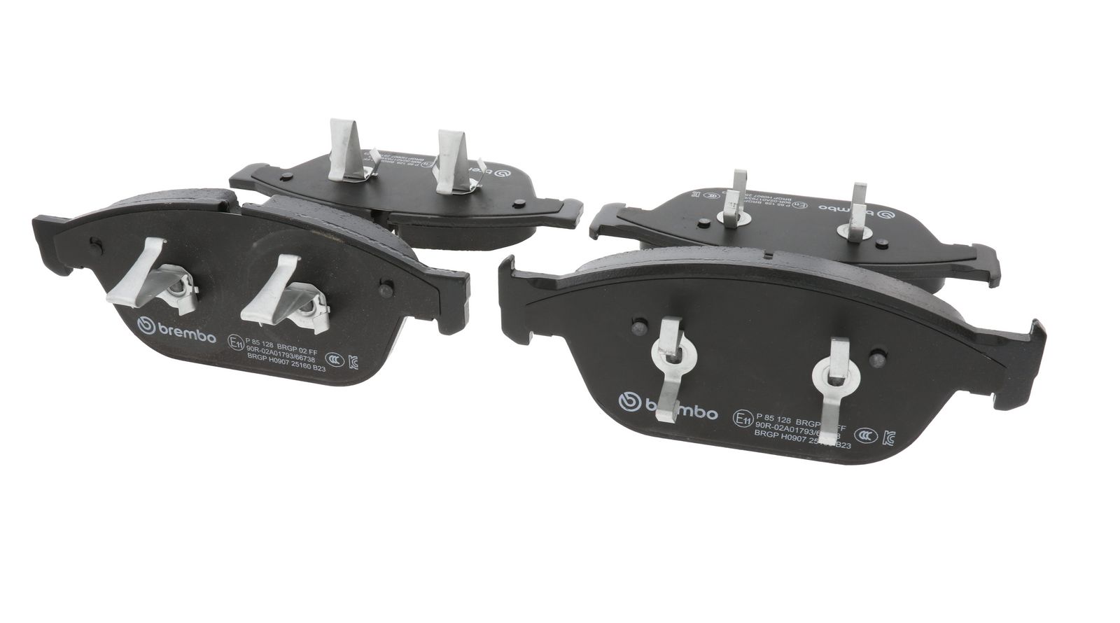 PRIME Low-Met Front Disc Brake Pad Set - P85128_16