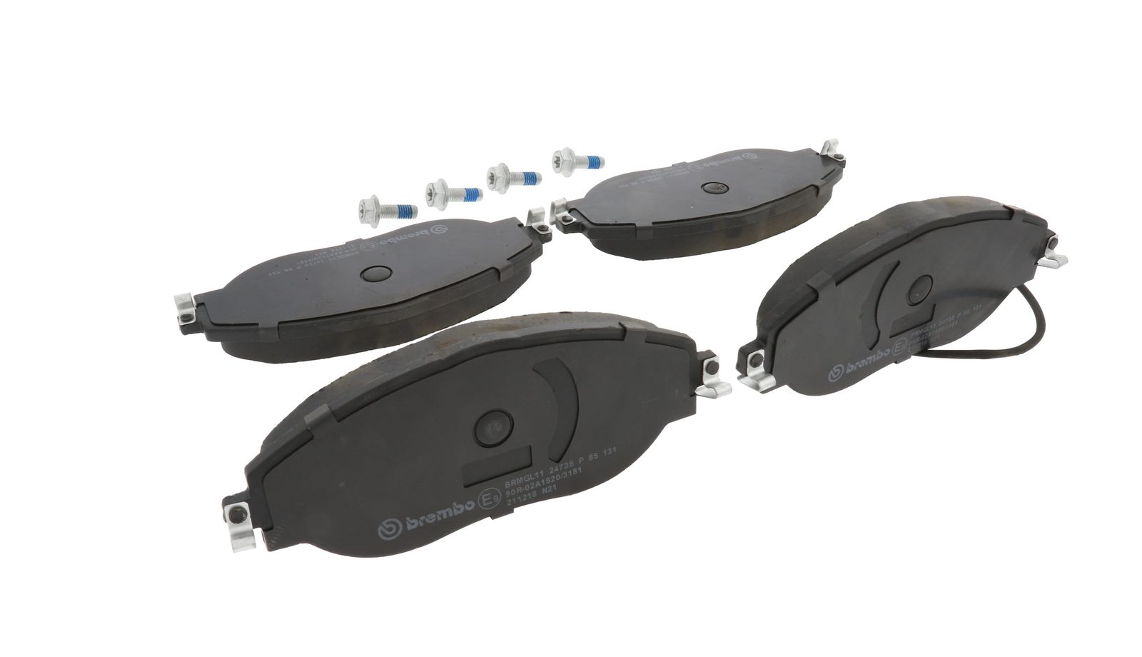 PRIME Low-Met Front Disc Brake Pad Set - P85131_12