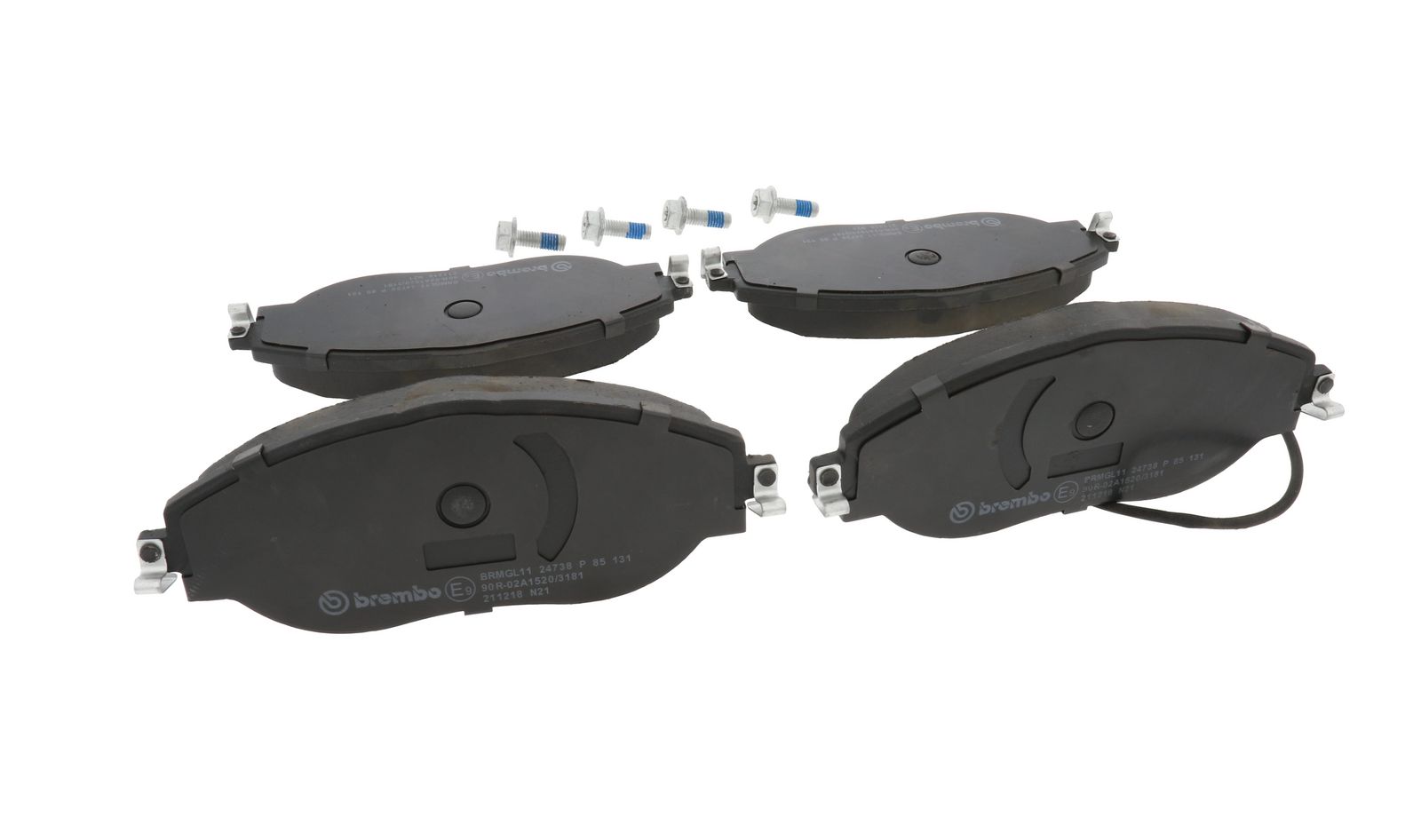 PRIME Low-Met Front Disc Brake Pad Set - P85131_13