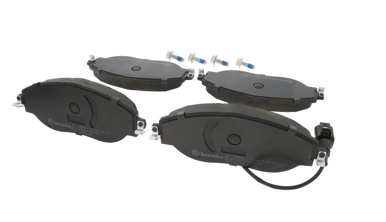 PRIME Low-Met Front Disc Brake Pad Set - P85131_15