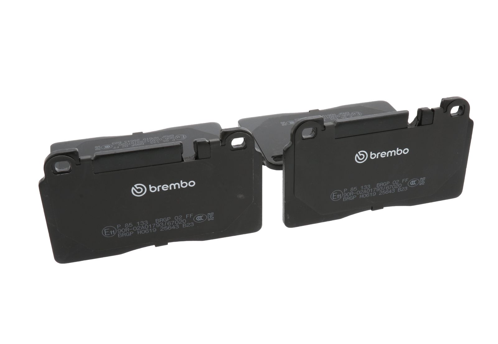 PRIME Low-Met Front Disc Brake Pad Set - P85133_14