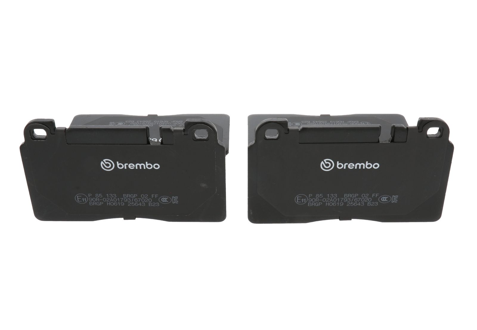 PRIME Low-Met Front Disc Brake Pad Set - P85133_15