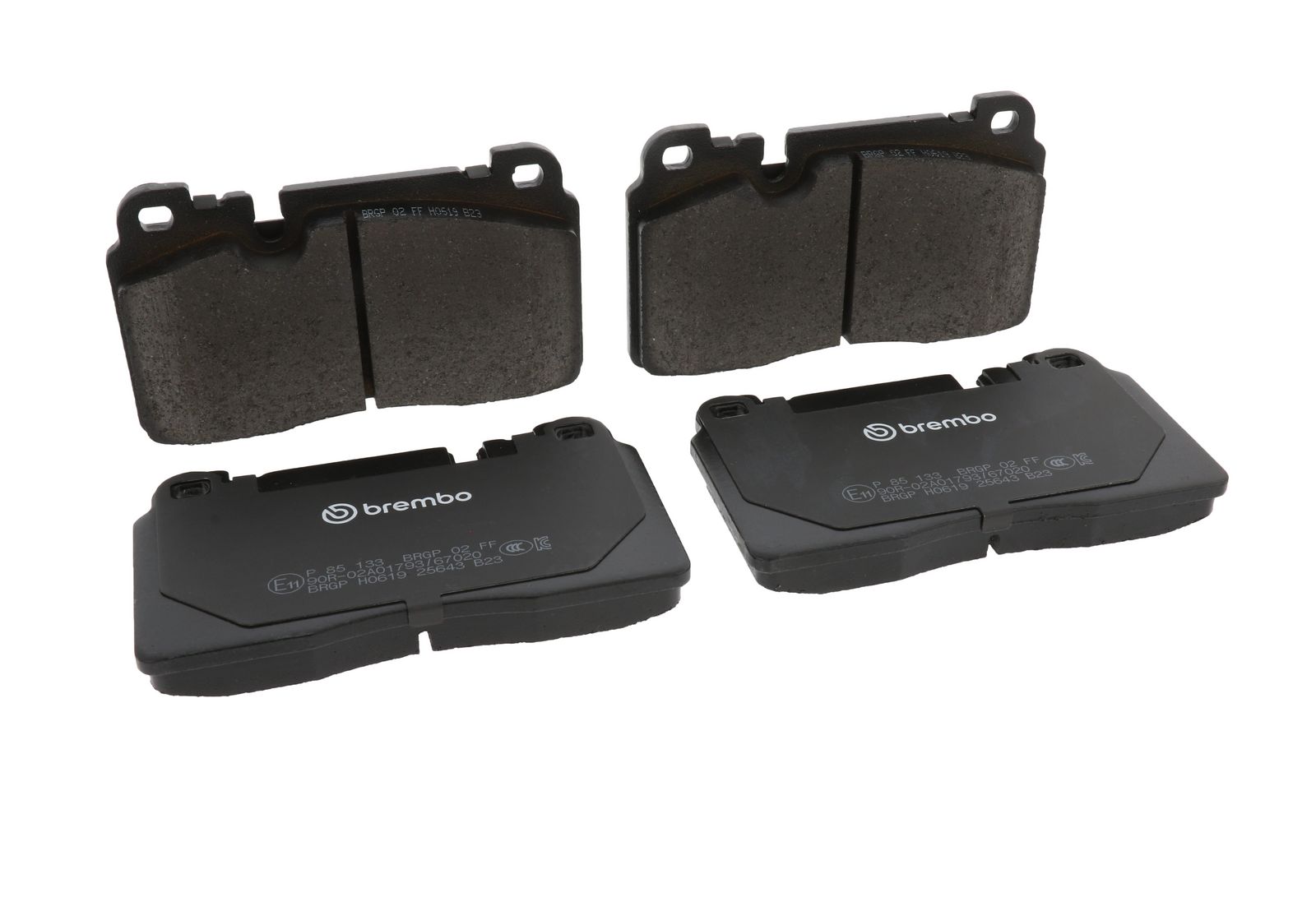 PRIME Low-Met Front Disc Brake Pad Set - P85133_26
