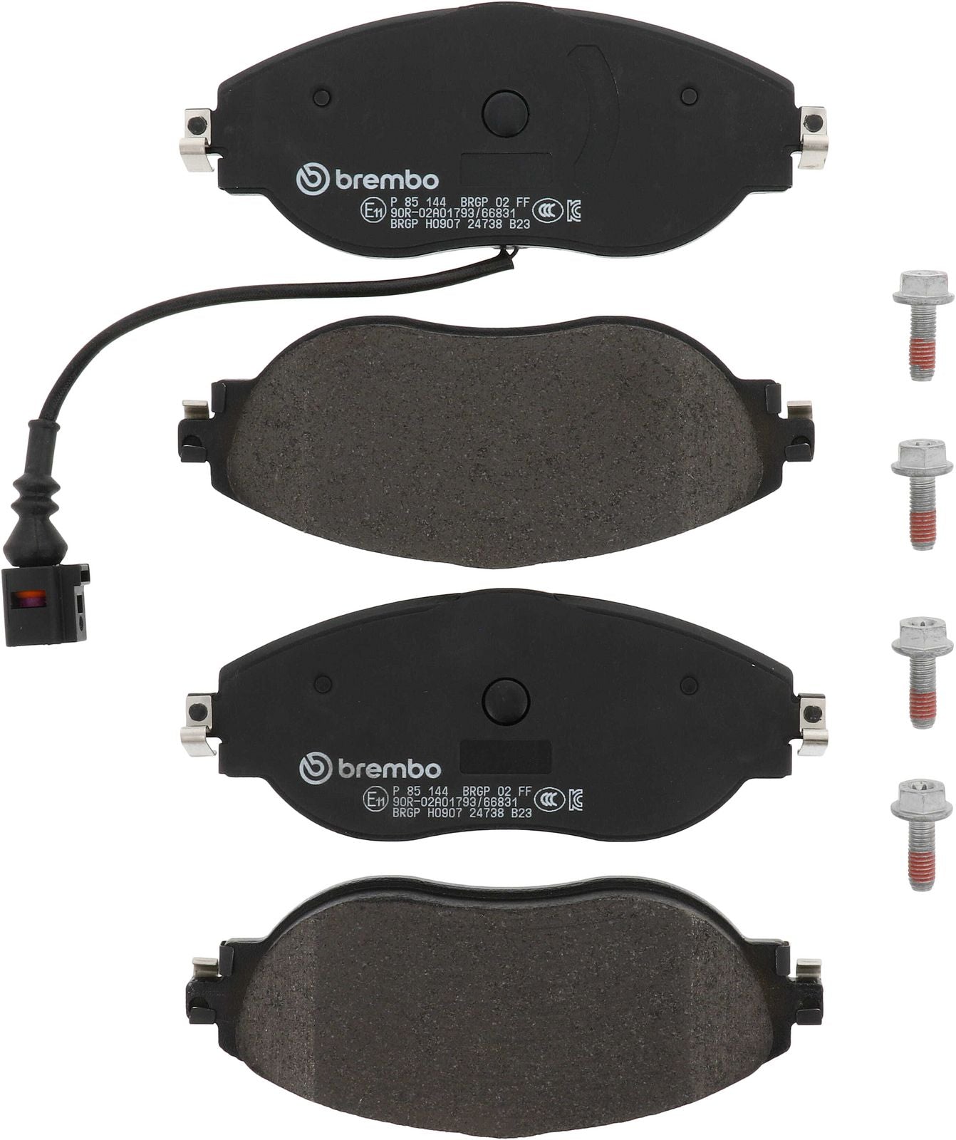 PRIME Low-Met Front Disc Brake Pad Set - P85144_01