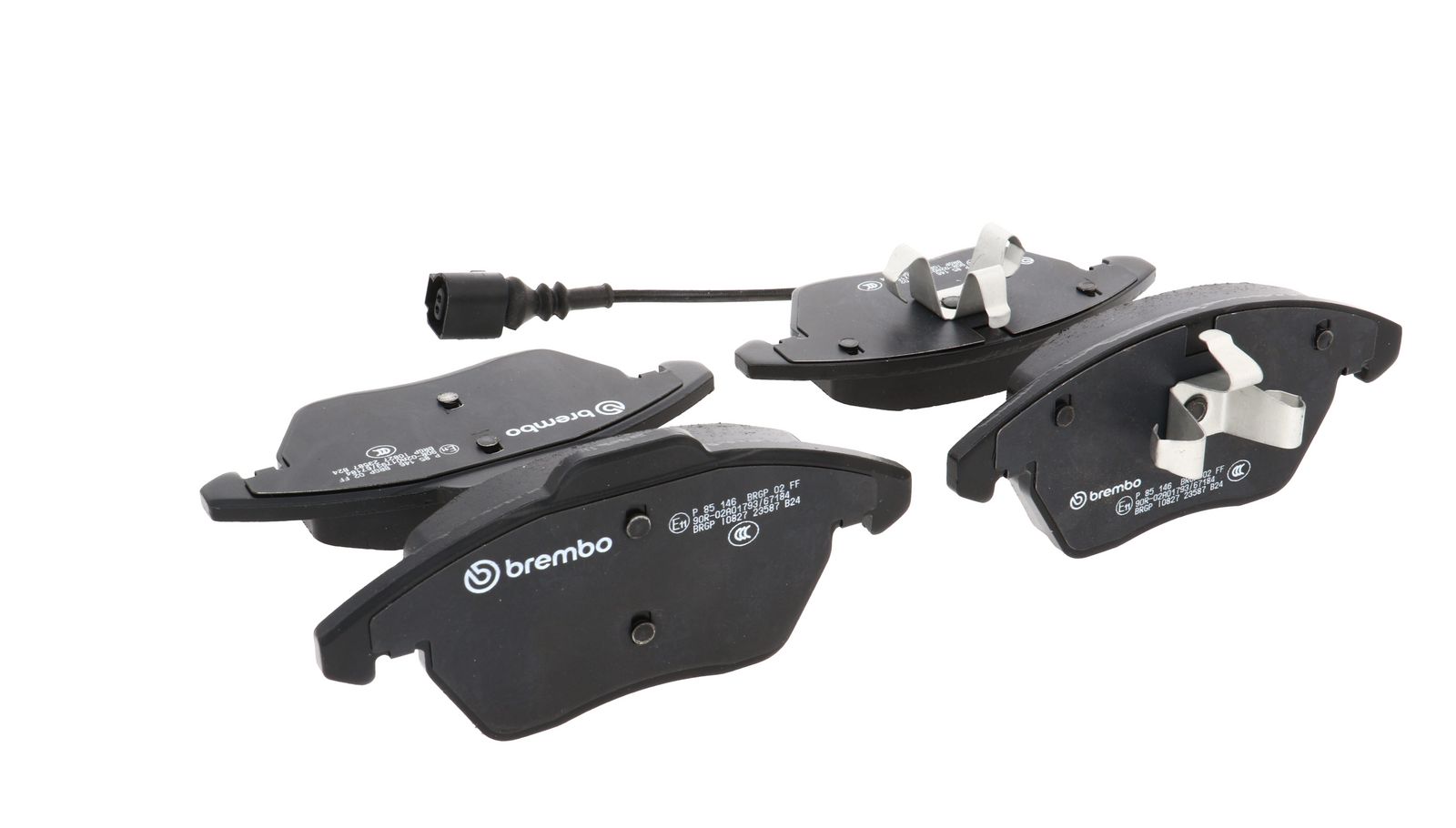 PRIME Low-Met Front Disc Brake Pad Set - P85146_12