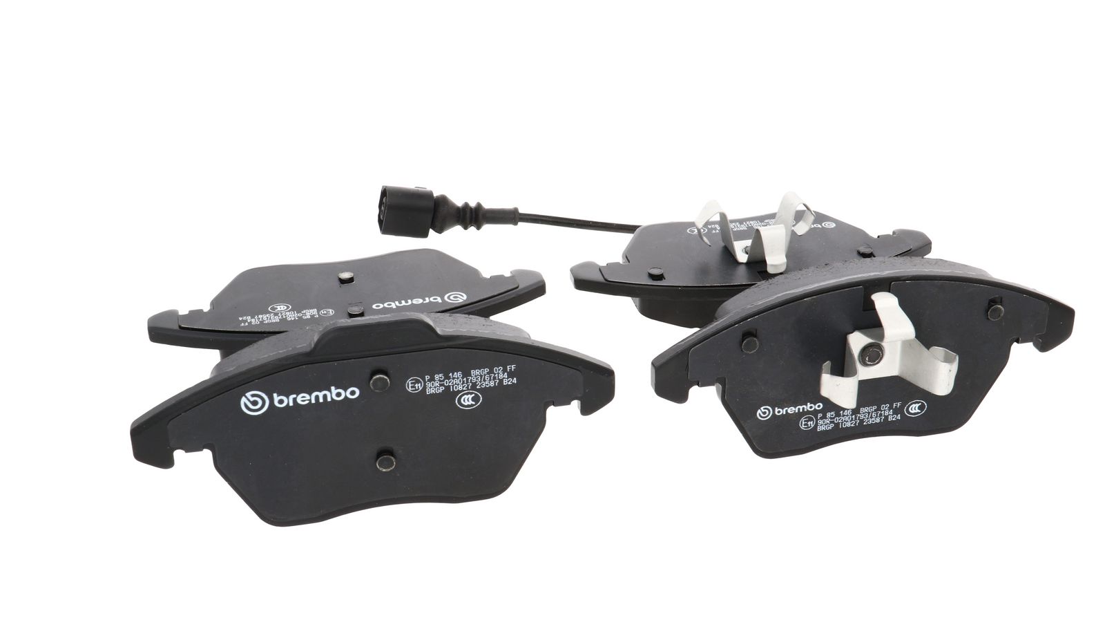 PRIME Low-Met Front Disc Brake Pad Set - P85146_13