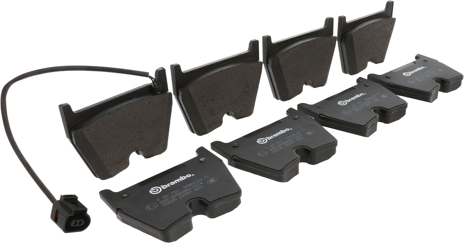 PRIME Low-Met Front Disc Brake Pad Set - P85152_02