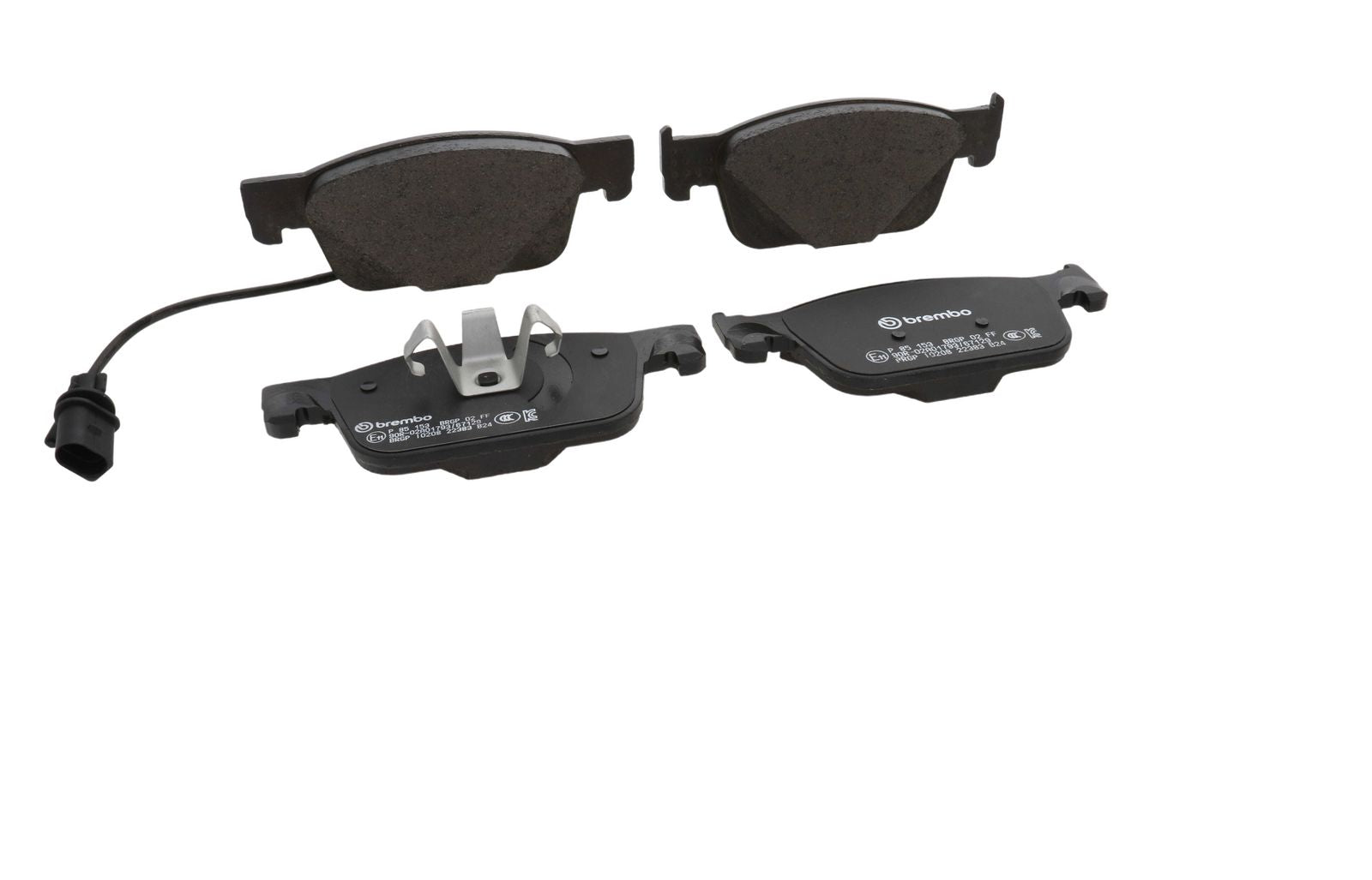 PRIME Low-Met Front Disc Brake Pad Set - P85153_25