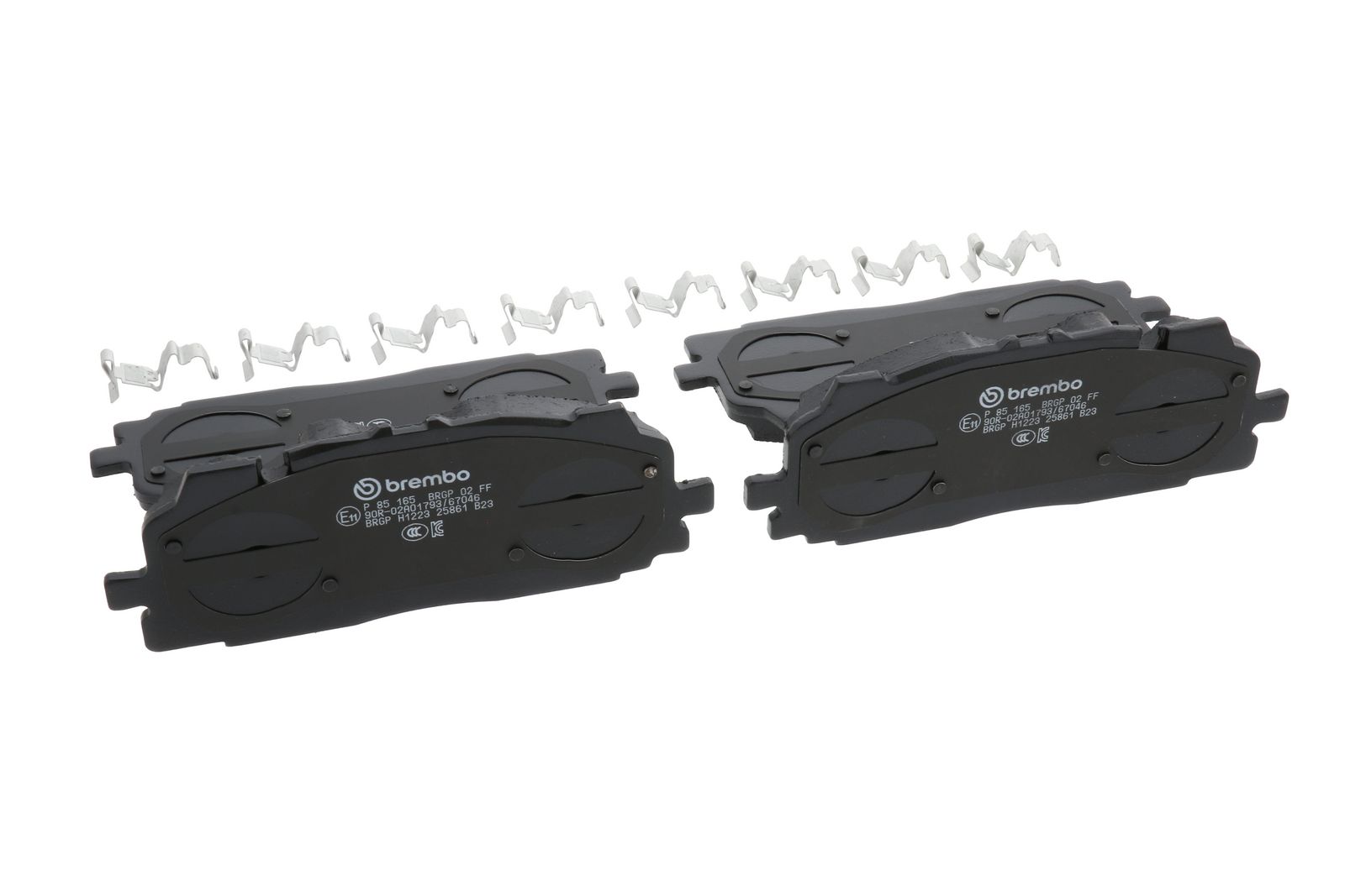 PRIME Low-Met Front Disc Brake Pad Set - P85165_13
