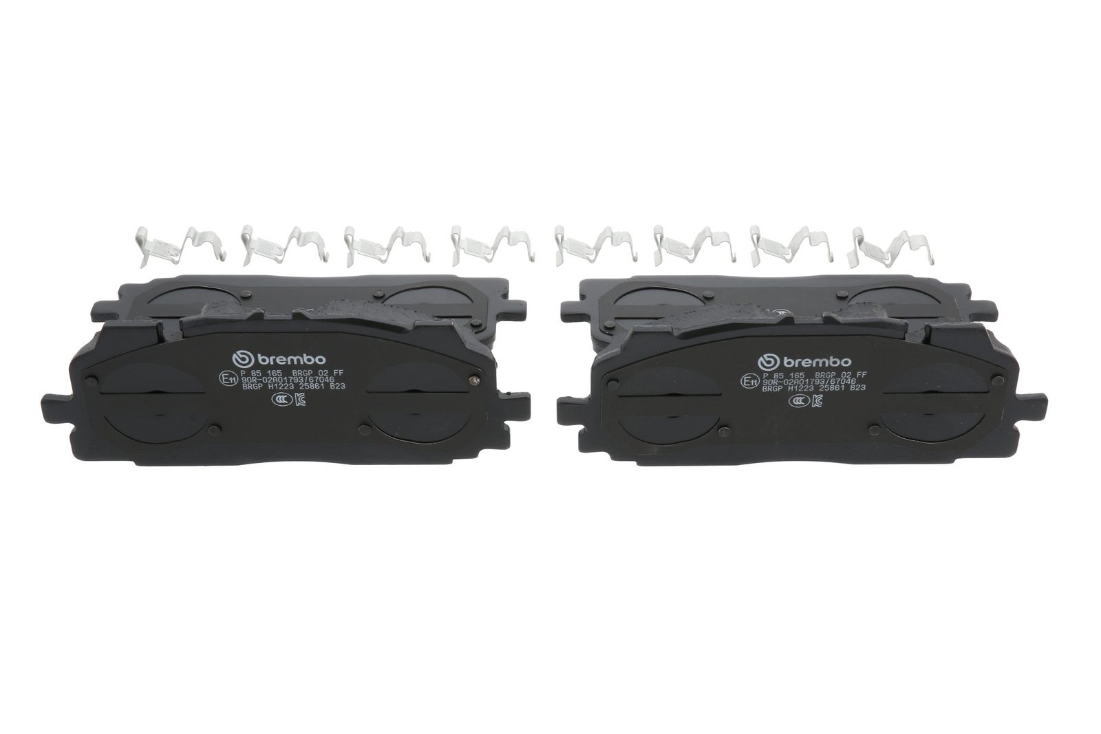 PRIME Low-Met Front Disc Brake Pad Set - P85165_14