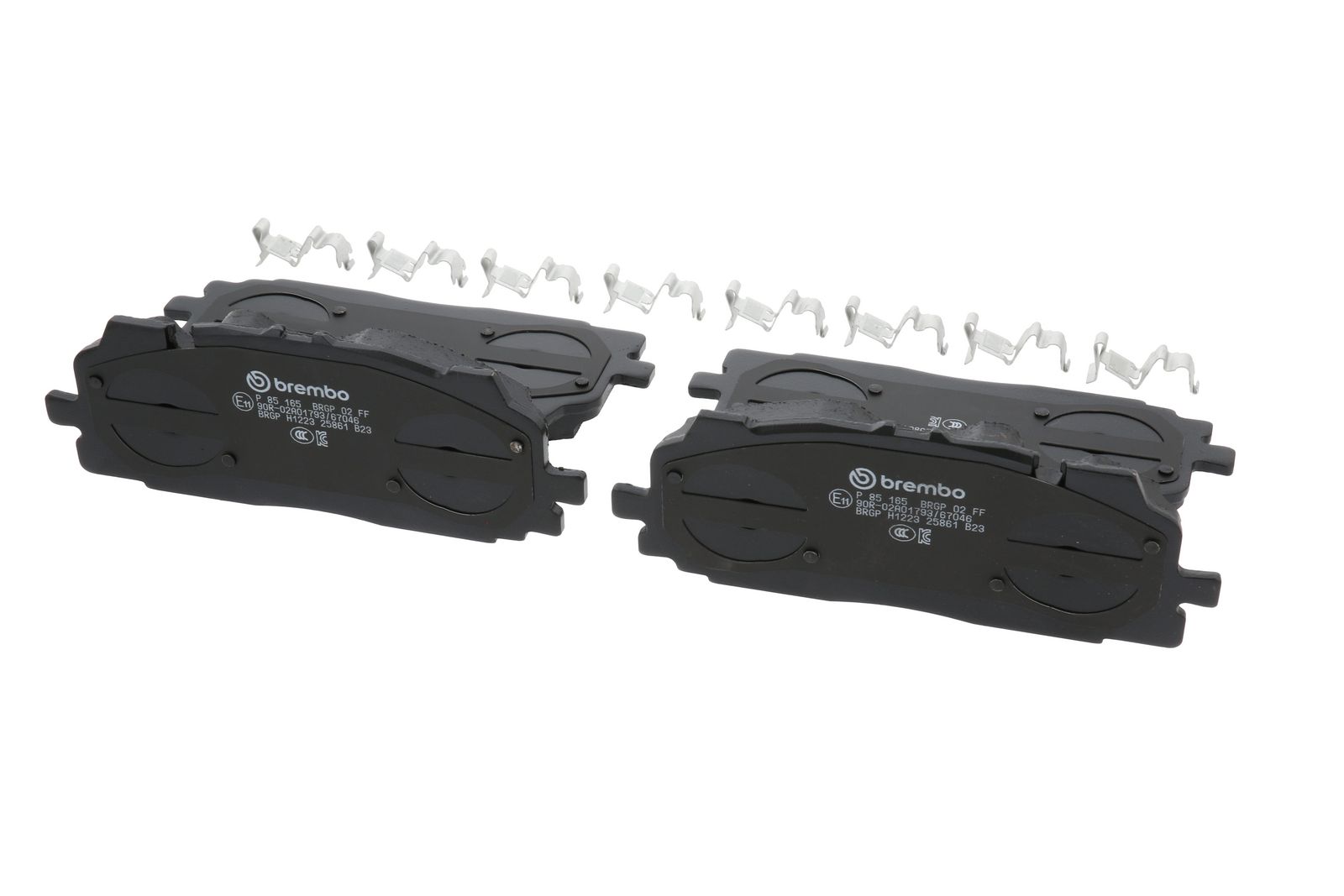 PRIME Low-Met Front Disc Brake Pad Set - P85165_15