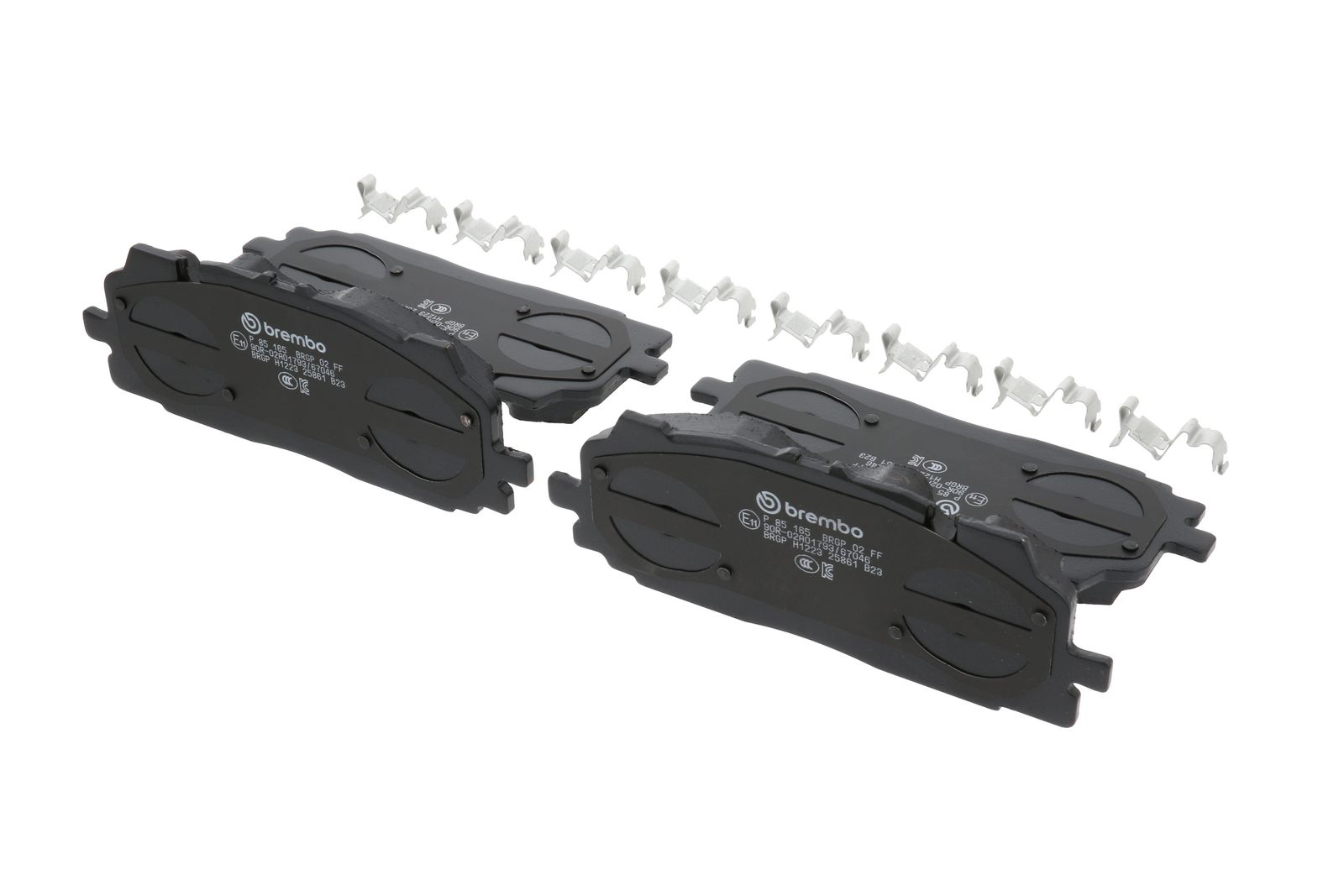 PRIME Low-Met Front Disc Brake Pad Set - P85165_16