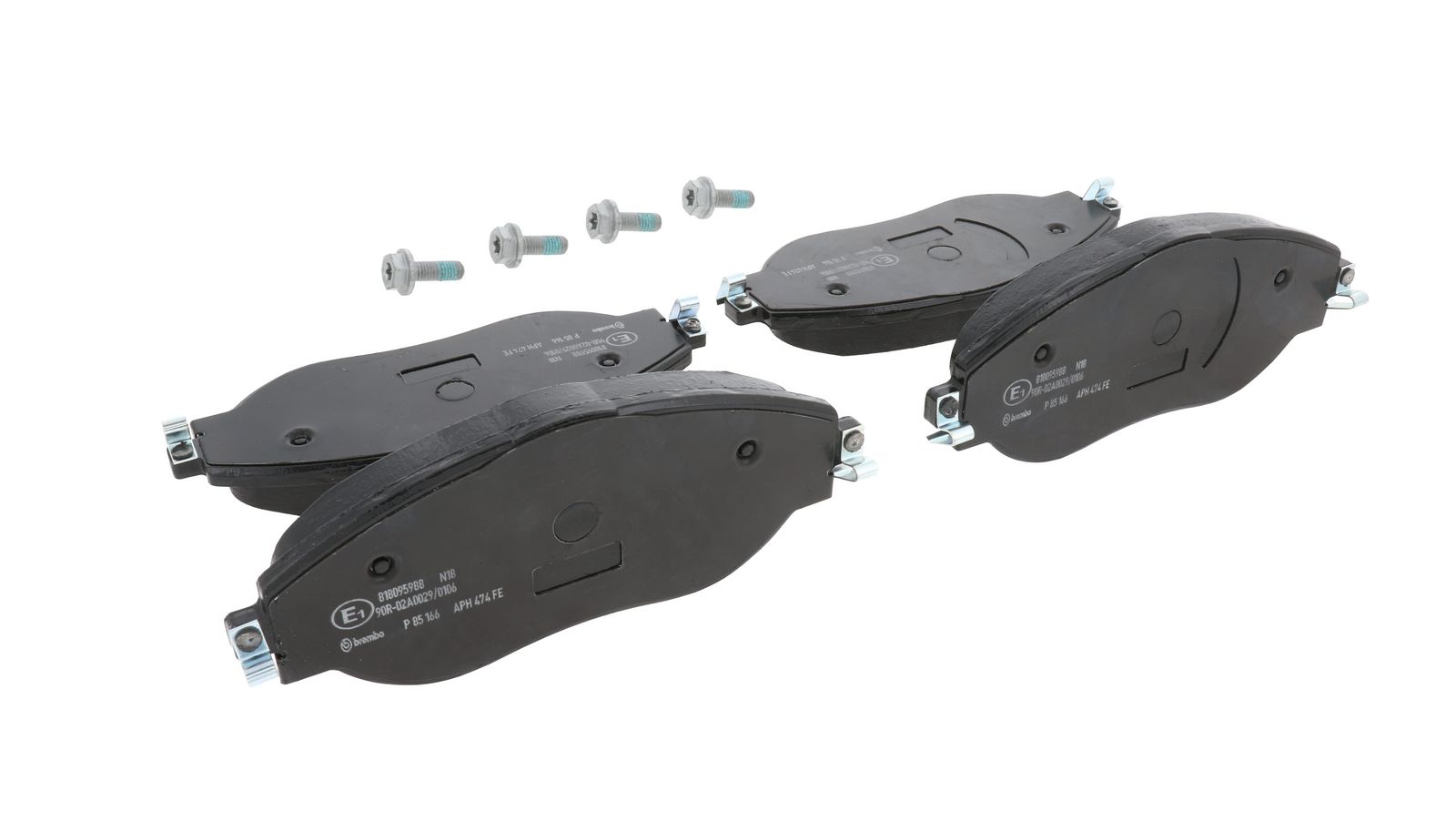 PRIME Low-Met Front Disc Brake Pad Set - P85166_11