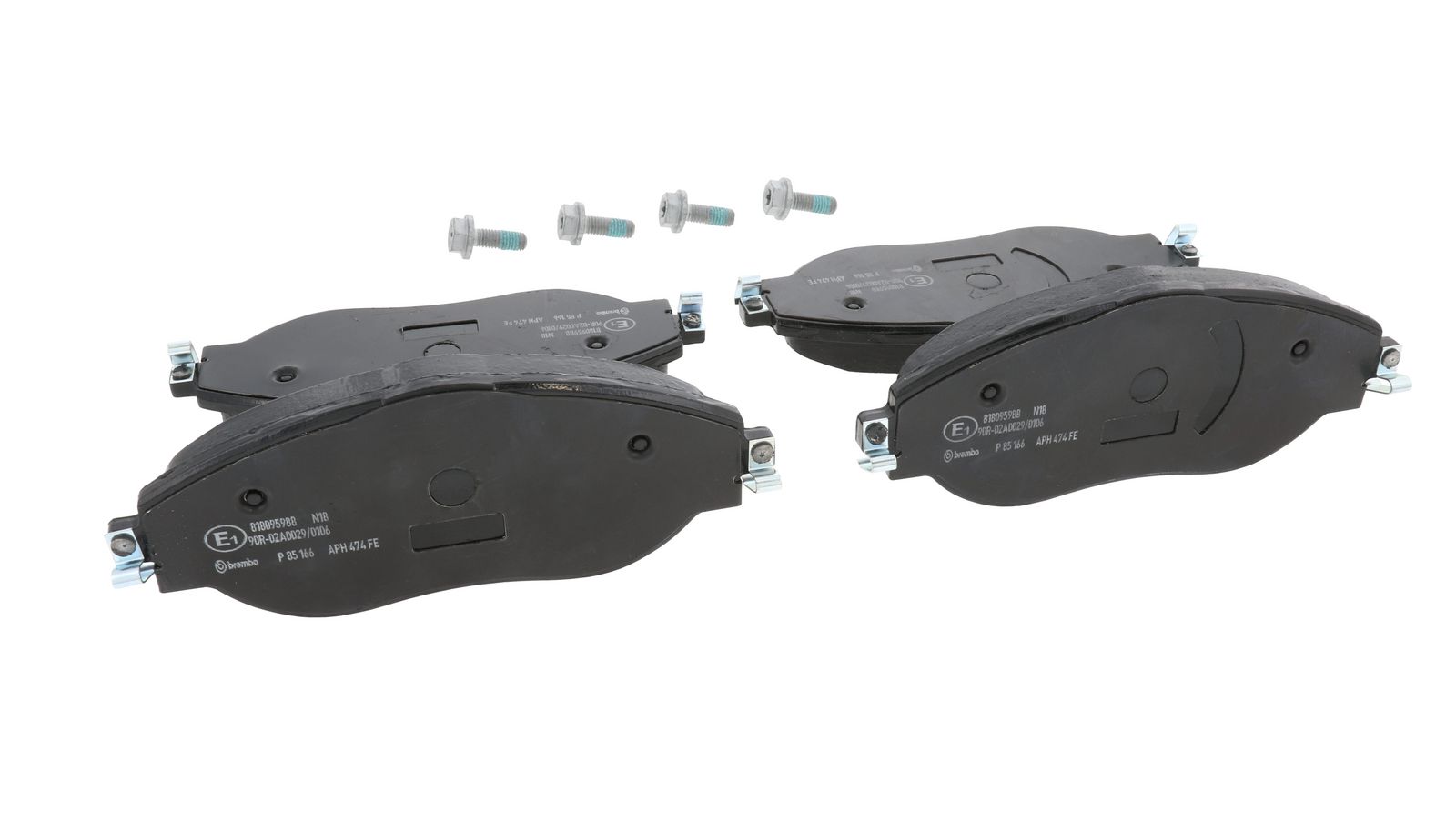 PRIME Low-Met Front Disc Brake Pad Set - P85166_12