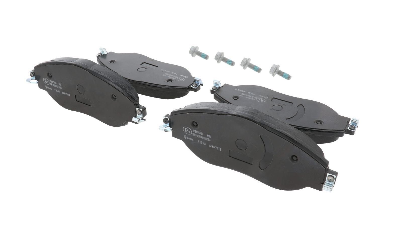 PRIME Low-Met Front Disc Brake Pad Set - P85166_15