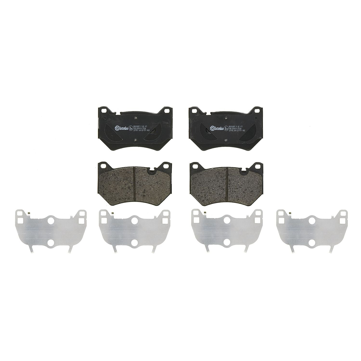 PRIME Low-Met Front Disc Brake Pad Set - P85177_02