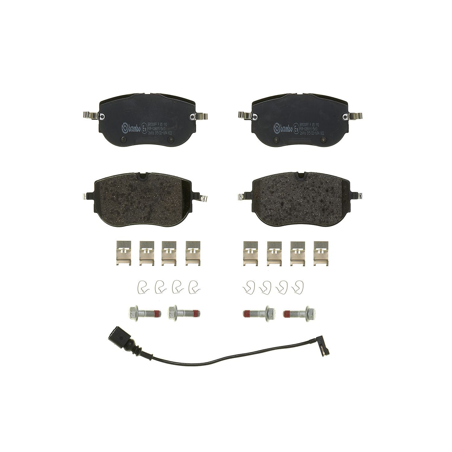 PRIME Low-Met Front Disc Brake Pad Set - P85192_01