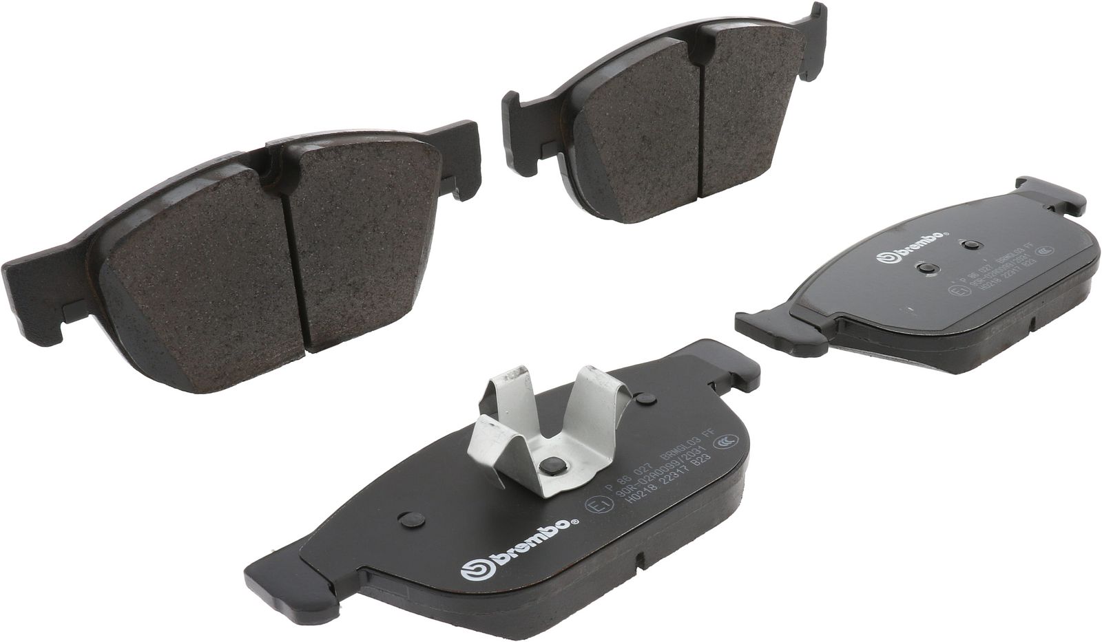 PRIME Low-Met Front Disc Brake Pad Set - P86027_02
