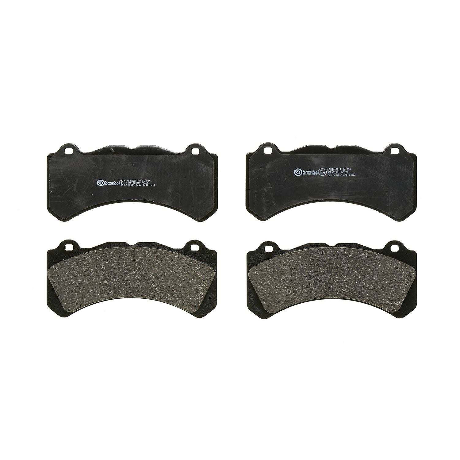 PRIME Low-Met Front Disc Brake Pad Set - P86034_01