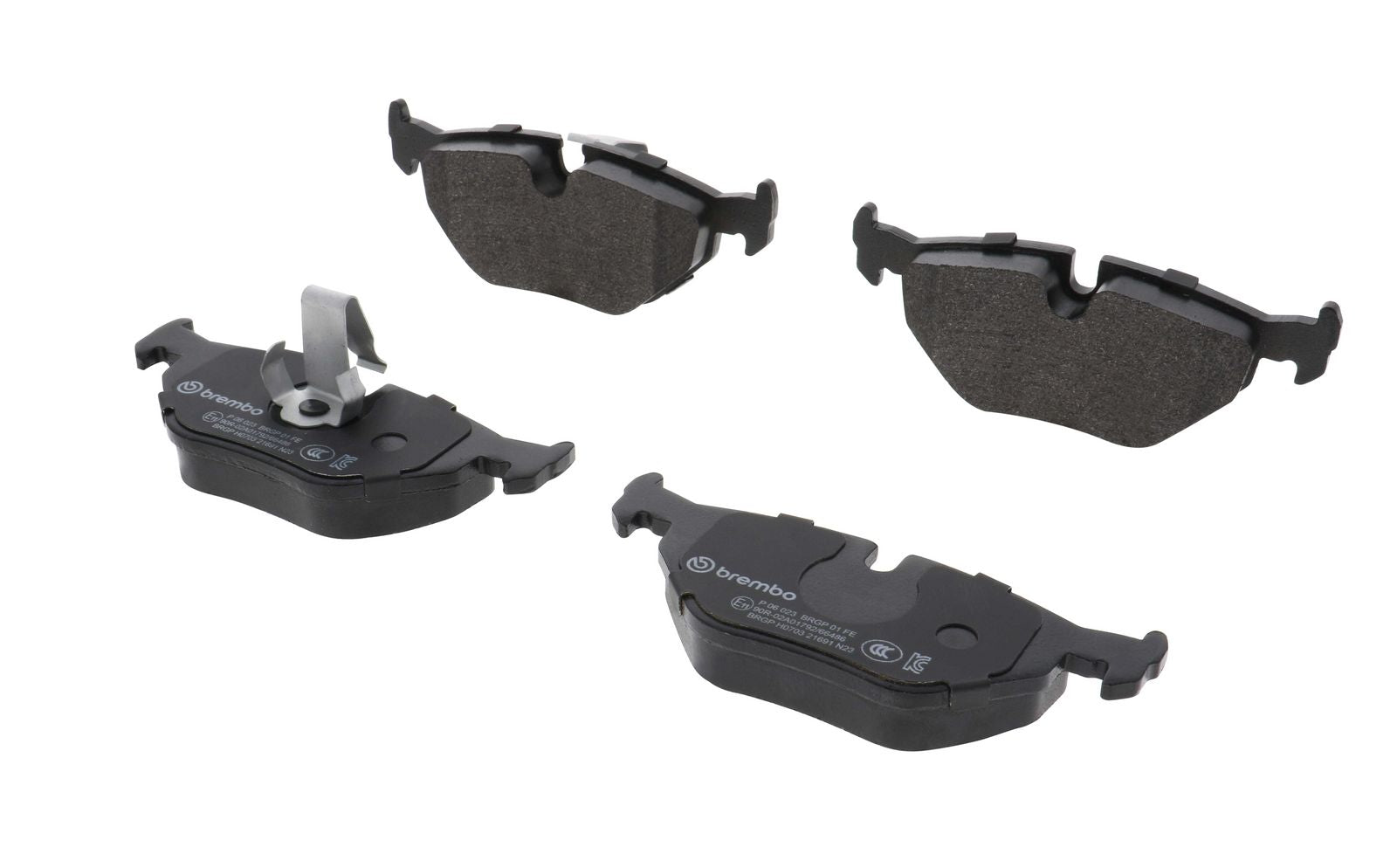 PRIME Low-Met Rear Disc Brake Pad Set - P06023_06