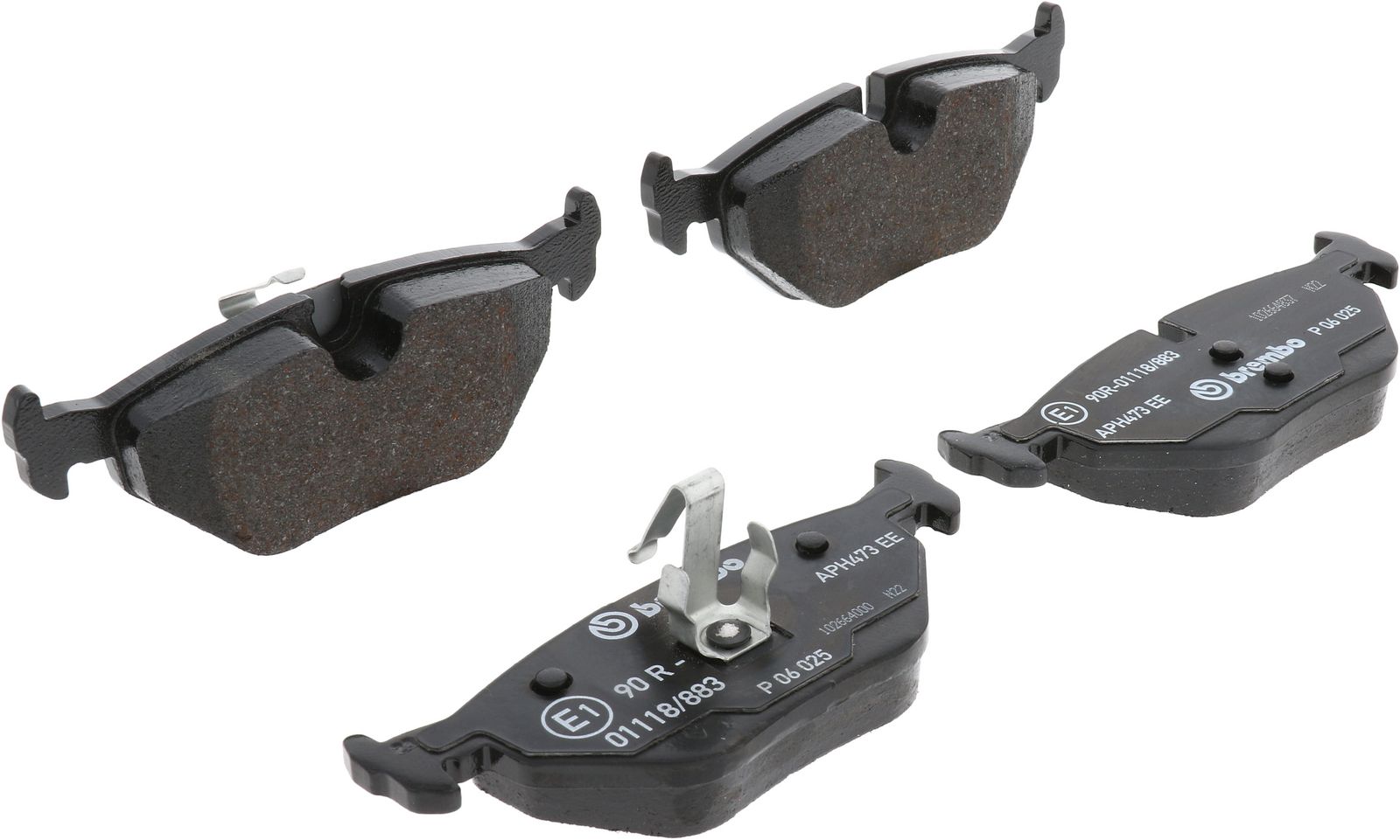 PRIME Low-Met Rear Disc Brake Pad Set - P06025_02