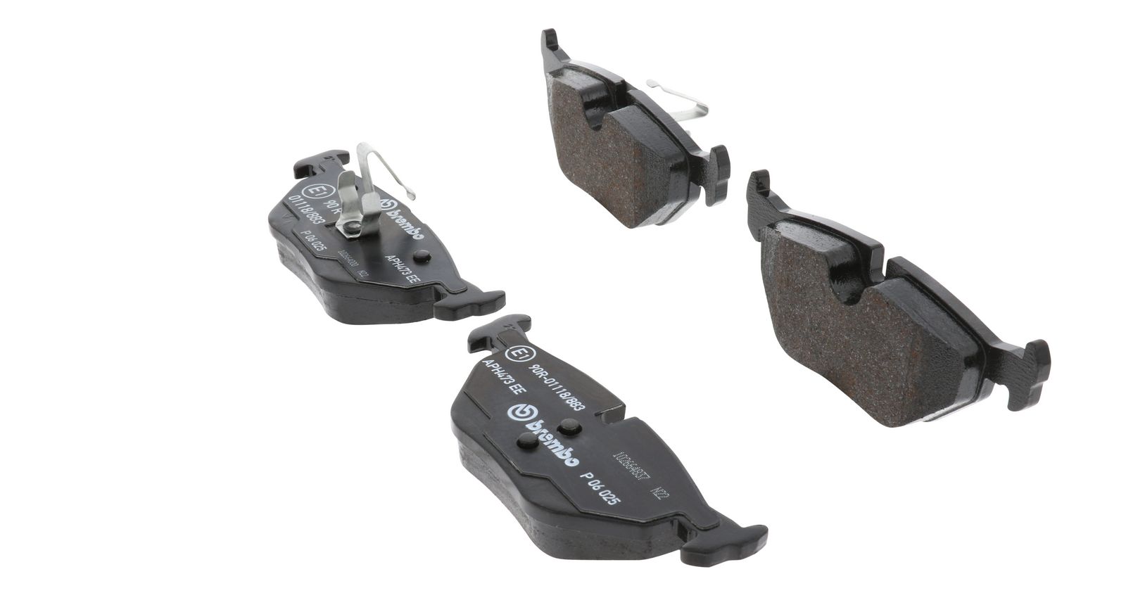 PRIME Low-Met Rear Disc Brake Pad Set - P06025_08