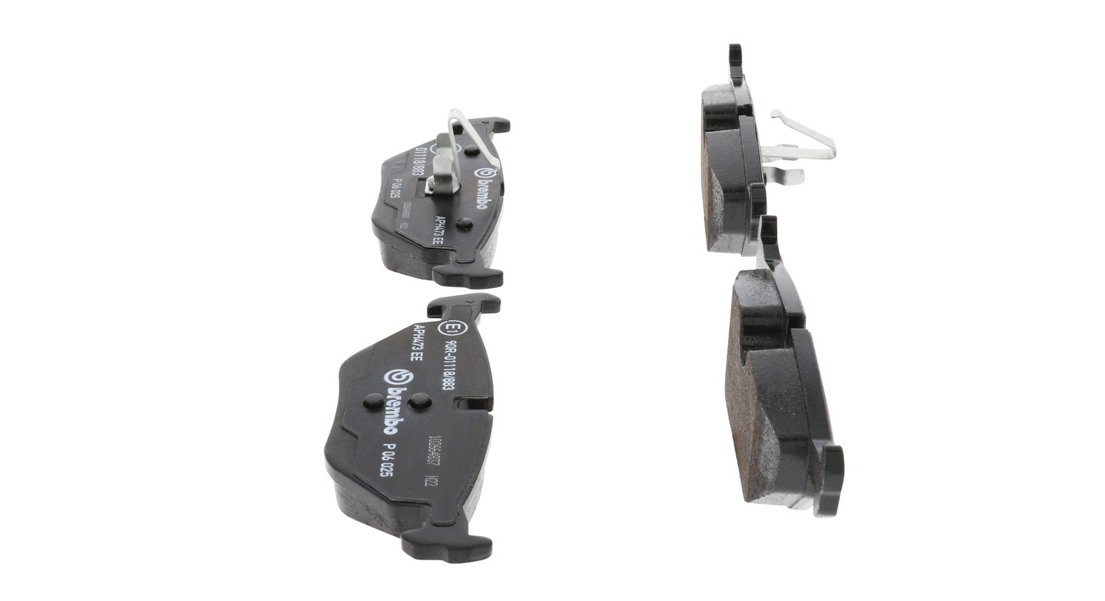 PRIME Low-Met Rear Disc Brake Pad Set - P06025_10