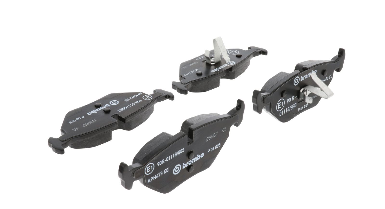 PRIME Low-Met Rear Disc Brake Pad Set - P06025_13
