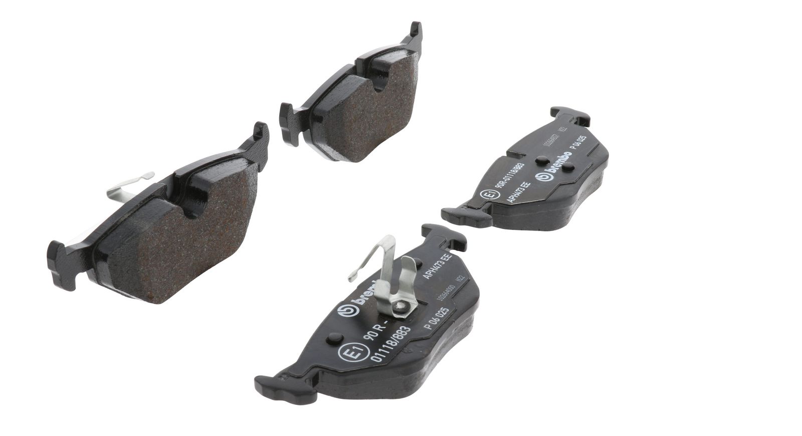 PRIME Low-Met Rear Disc Brake Pad Set - P06025_24
