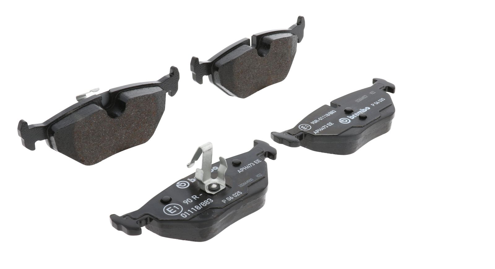 PRIME Low-Met Rear Disc Brake Pad Set - P06025_25