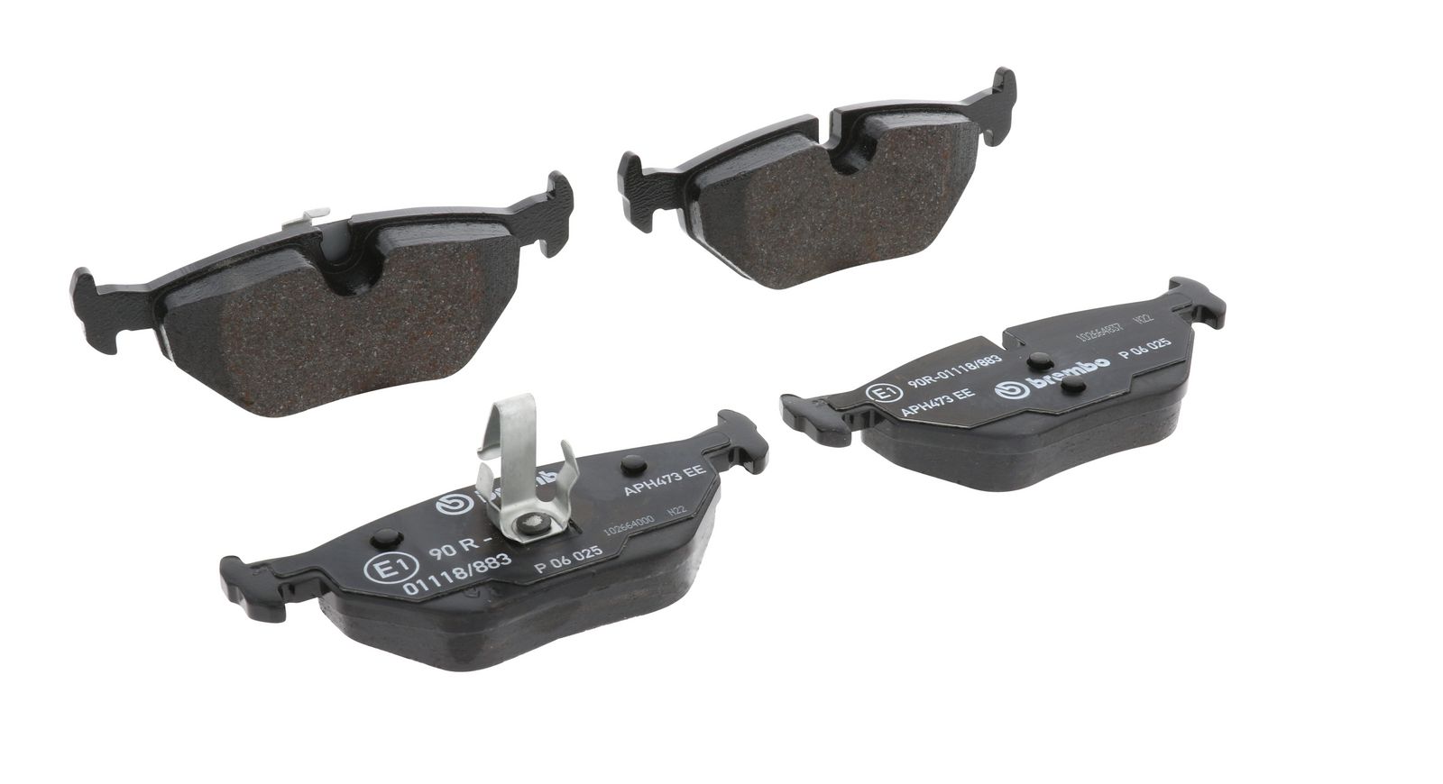 PRIME Low-Met Rear Disc Brake Pad Set - P06025_26
