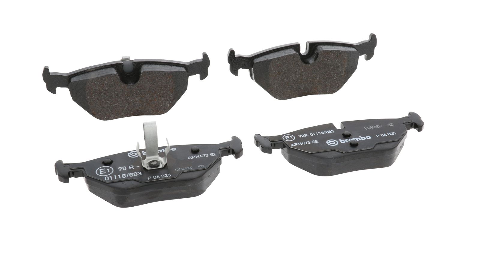 PRIME Low-Met Rear Disc Brake Pad Set - P06025_27