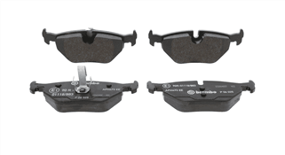 PRIME Low-Met Rear Disc Brake Pad Set - P06025_28