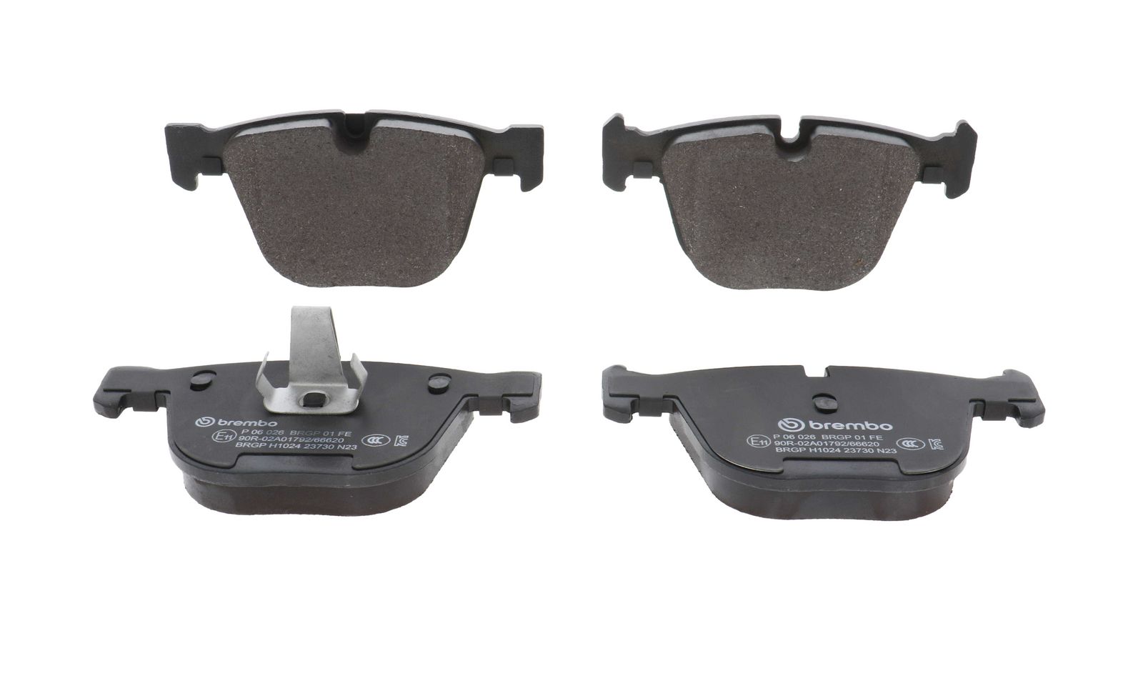 PRIME Low-Met Rear Disc Brake Pad Set - P06026_04