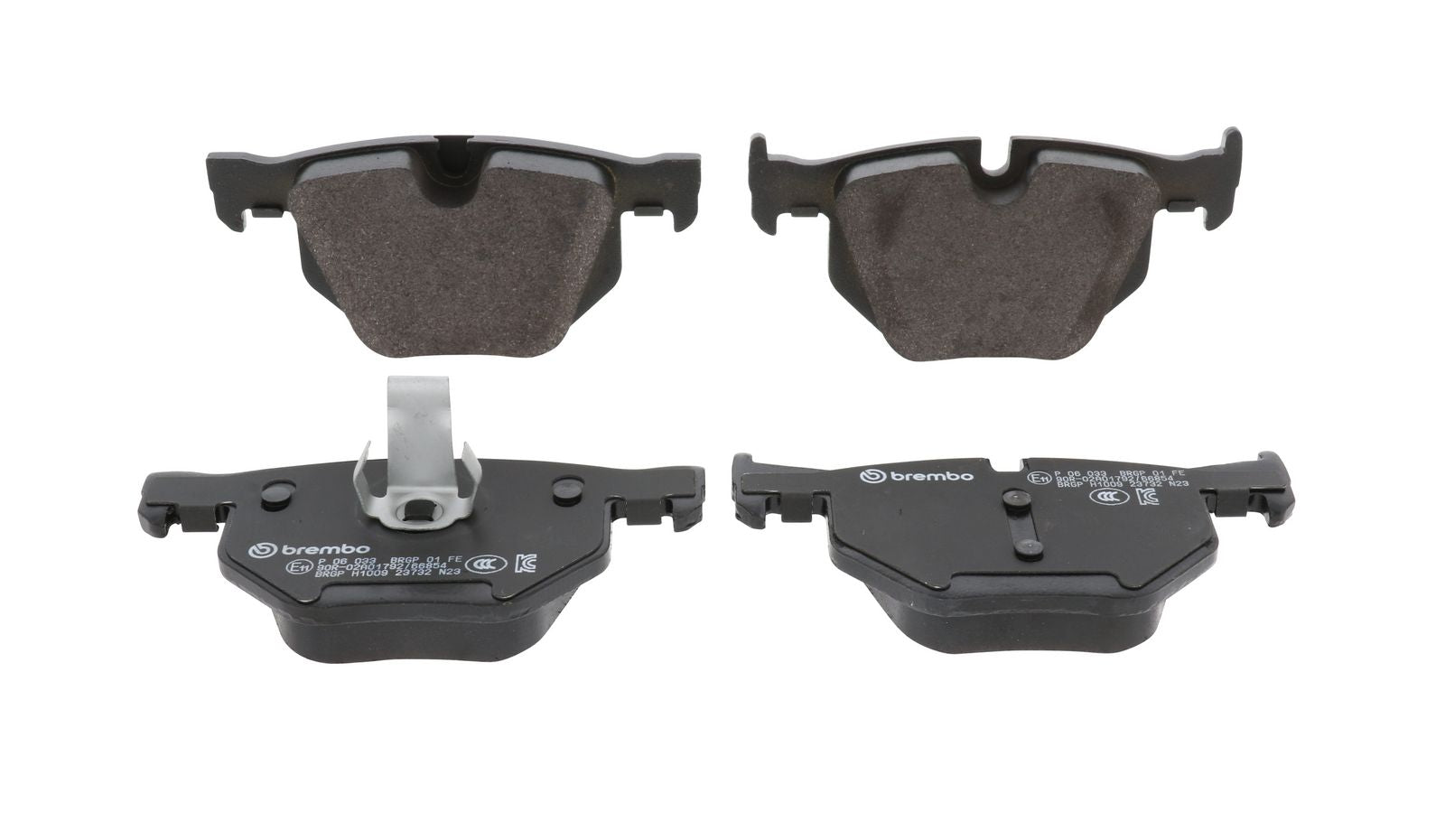 PRIME Low-Met Rear Disc Brake Pad Set - P06033_05
