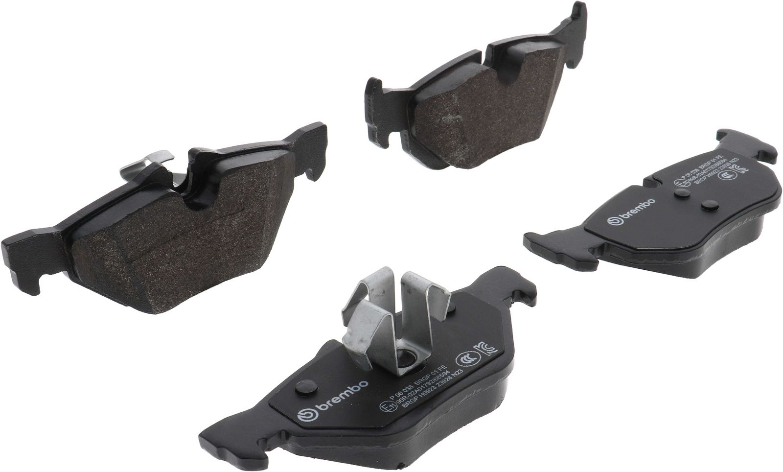 PRIME Low-Met Rear Disc Brake Pad Set - P06038_02
