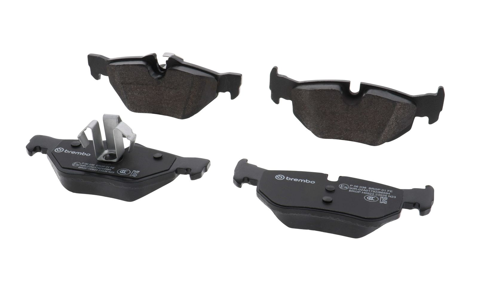 PRIME Low-Met Rear Disc Brake Pad Set - P06038_04