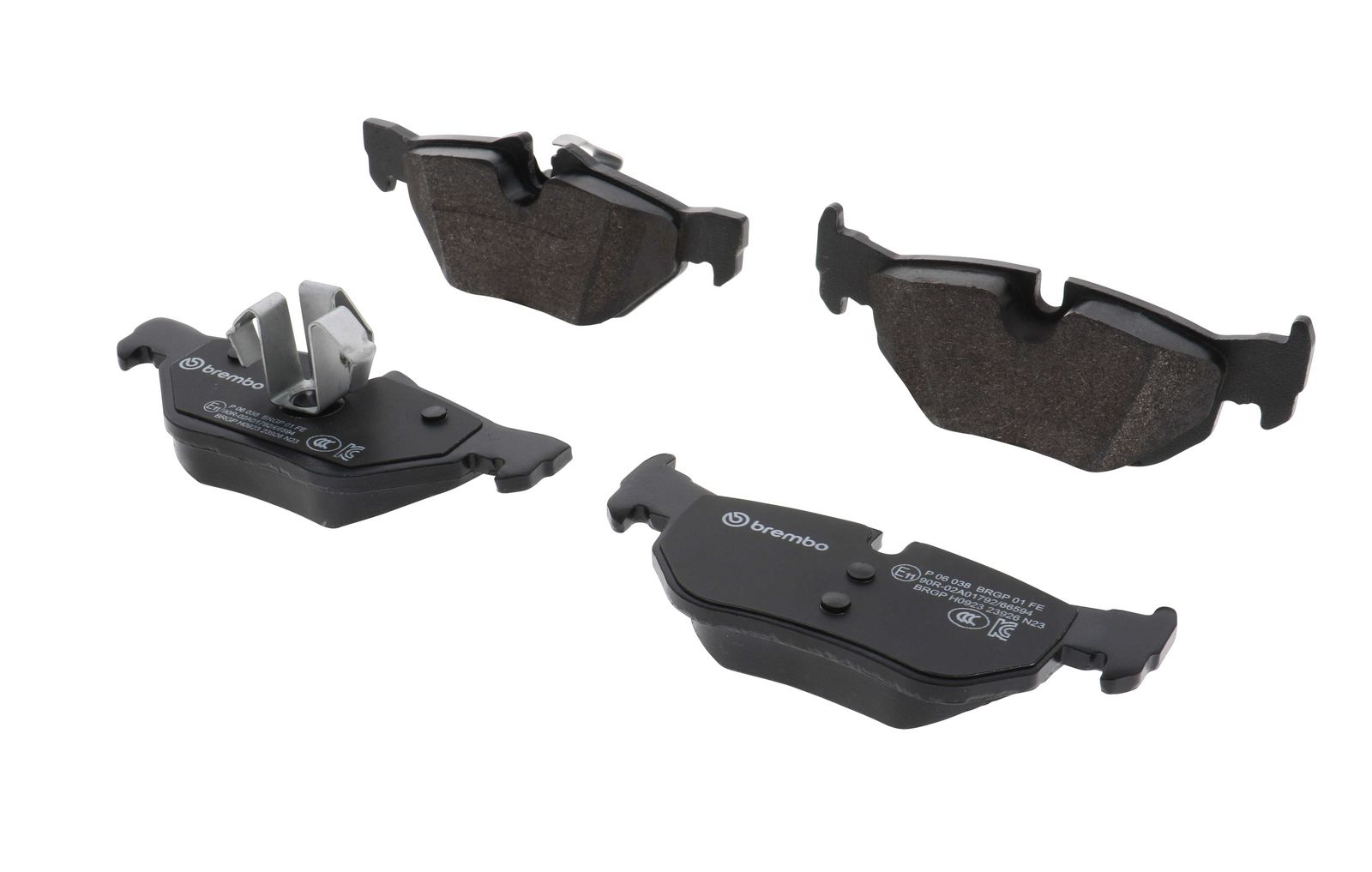 PRIME Low-Met Rear Disc Brake Pad Set - P06038_05