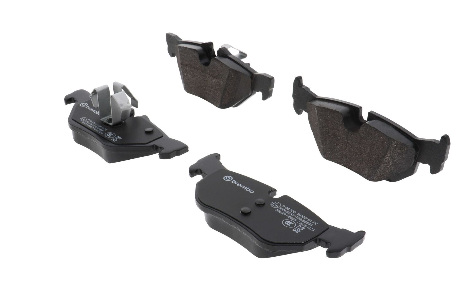 PRIME Low-Met Rear Disc Brake Pad Set - P06038_06